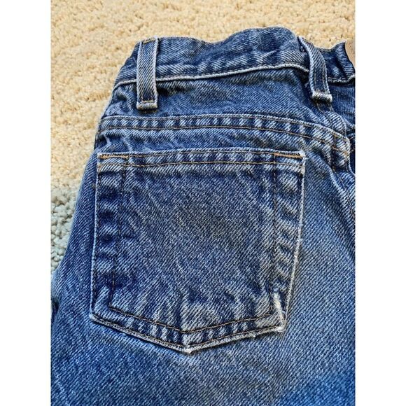Gap Kids Girls Blue Jeans Easy Fit 7 Slim Medium Wash 5 Pocket EUC - Picture 10 of 11